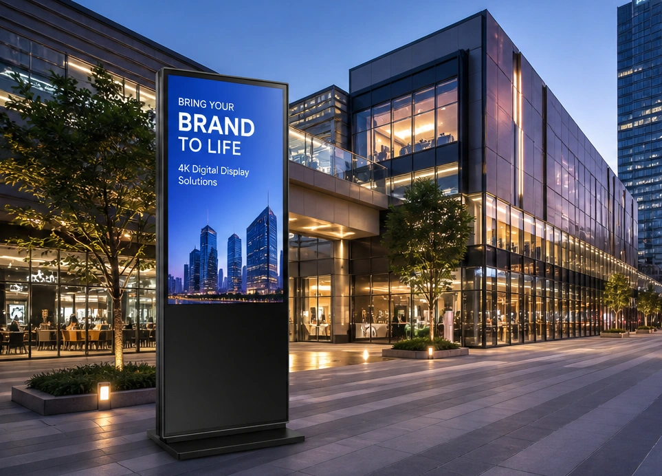 32” & 43” 4K Digital Standees