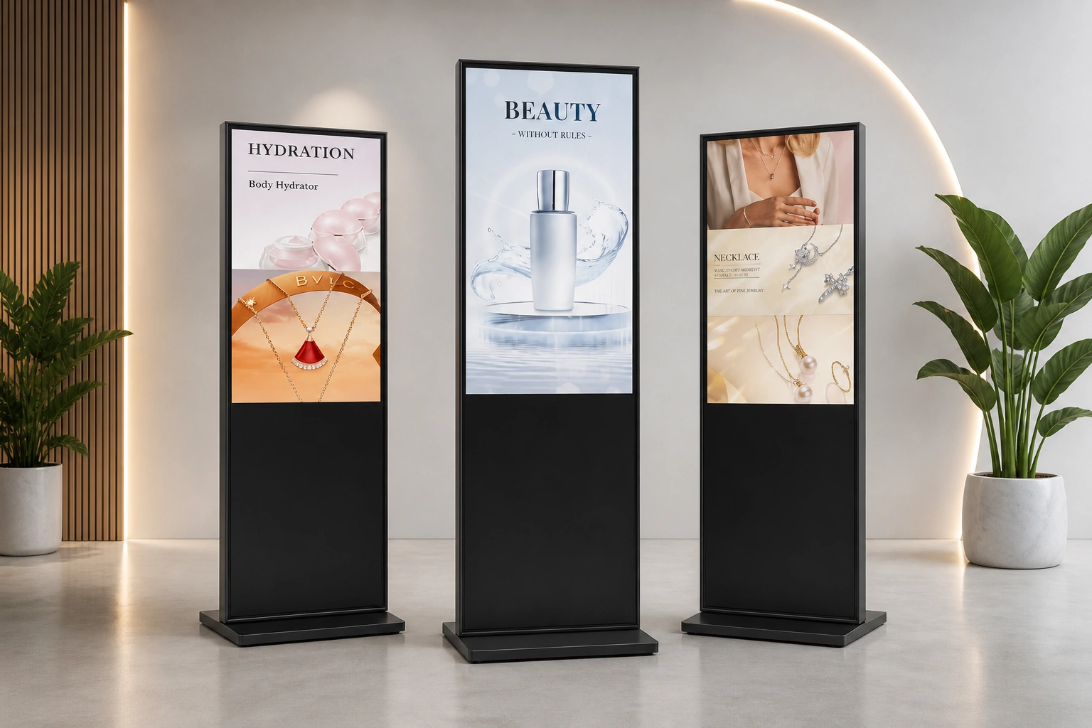 Multi-Zone Display for Creative Freedom